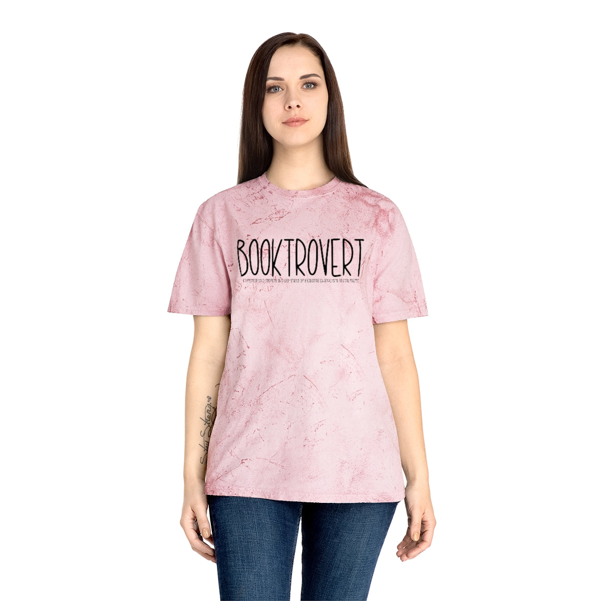 Booktrovert Book Lovers Comfort Colors Shirt, Tie Dye Shirt, Fictional Character, Book Lover Gift Women, Gift for Book Lovers, Reading