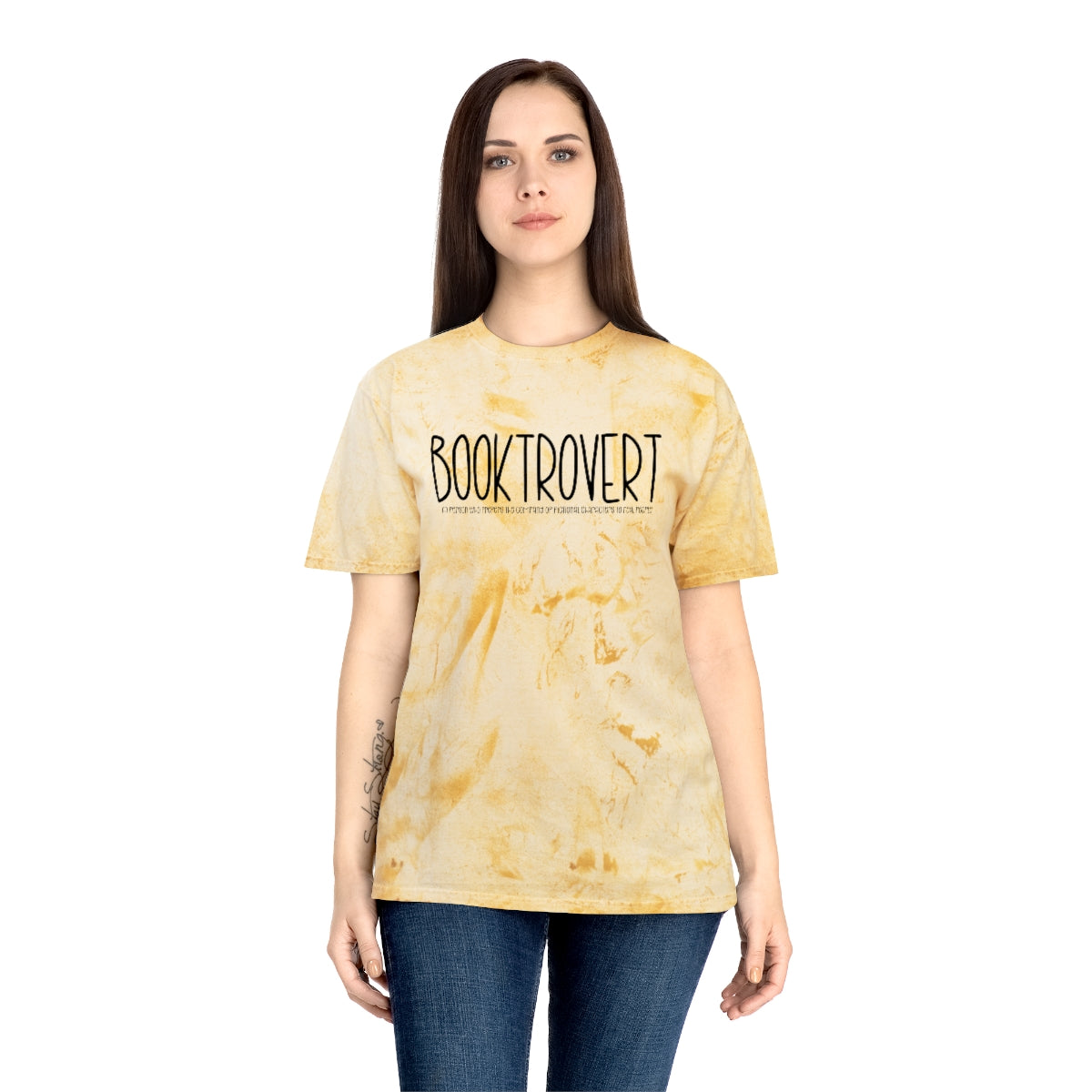 Booktrovert Book Lovers Comfort Colors Shirt, Tie Dye Shirt, Fictional Character, Book Lover Gift Women, Gift for Book Lovers, Reading