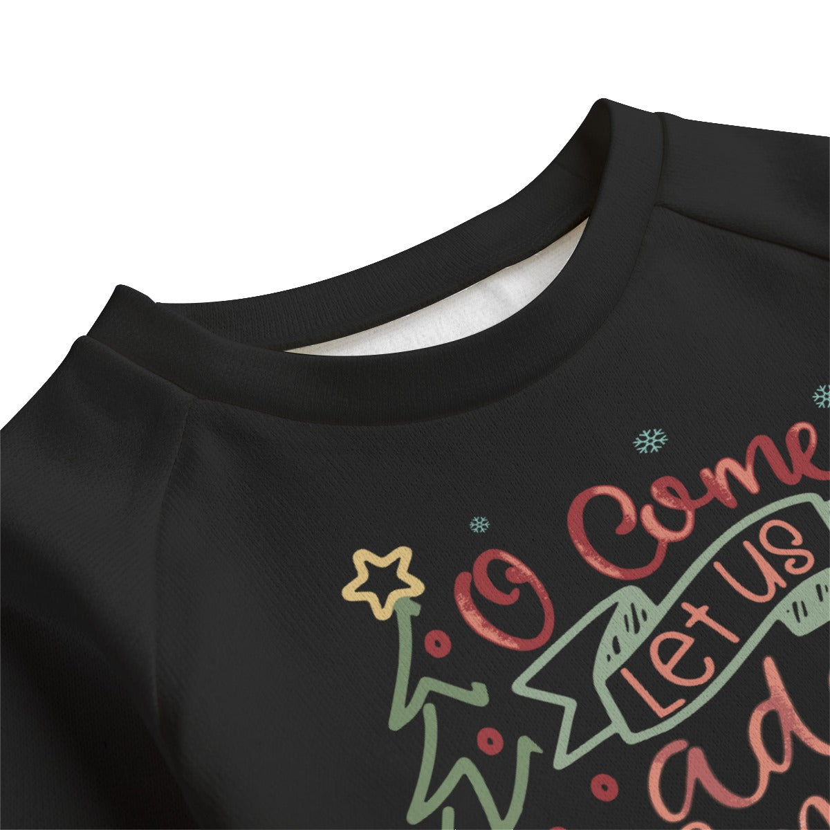 Matching Family Christmas Pajamas, Christian Christmas Pajamas, Oh Come Let Us Adore Him Pajamas, Jesus Christmas Pajamas