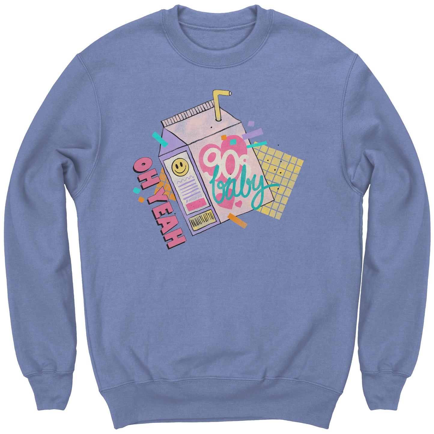 90's Retro Youth Sweatshirt, Trendy Sweatshirt, Girl Sweatshirt, Tween Sweatshirt