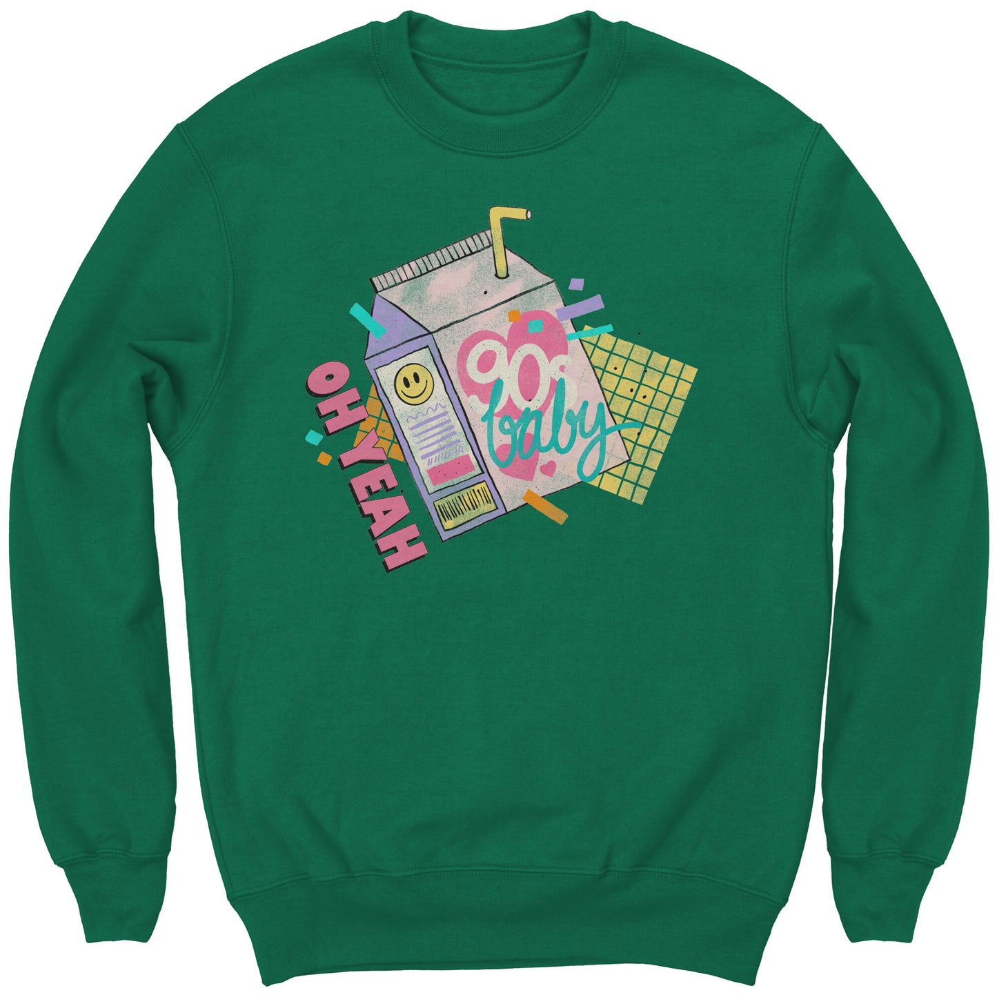 90's Retro Youth Sweatshirt, Trendy Sweatshirt, Girl Sweatshirt, Tween Sweatshirt