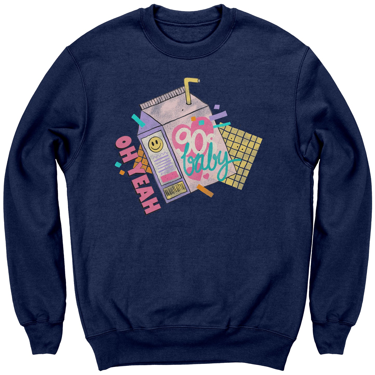 90's Retro Youth Sweatshirt, Trendy Sweatshirt, Girl Sweatshirt, Tween Sweatshirt