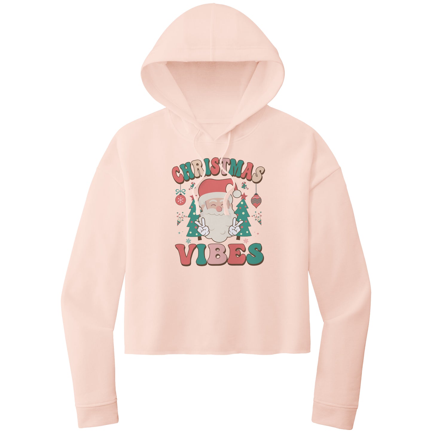 Christmas Crop Hoodie, Christmas Cropped Sweatshirt, Christmas Vibes, Christmas Cropped Hoodie, Hippie Santa Hoodie
