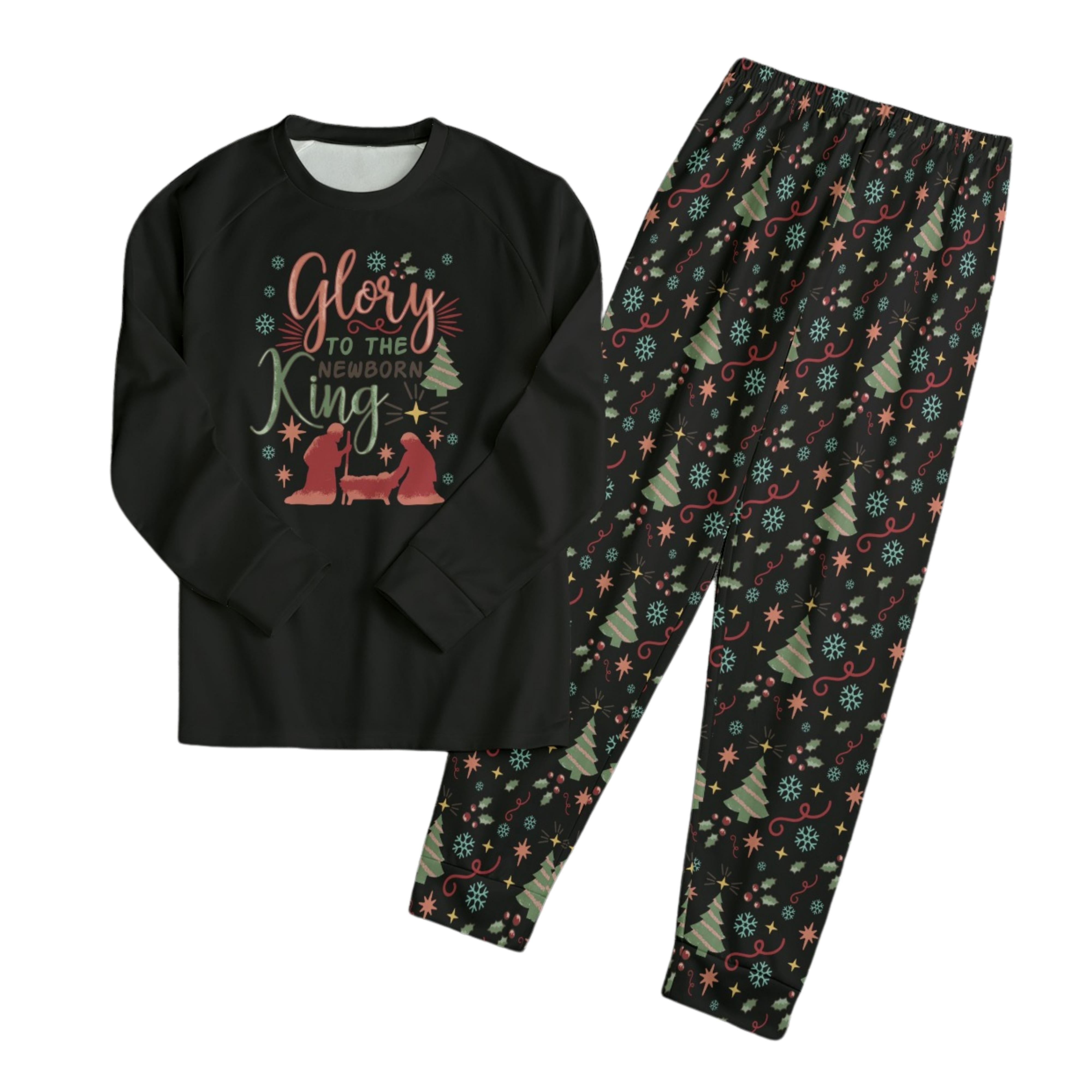 Religious discount christmas pajamas