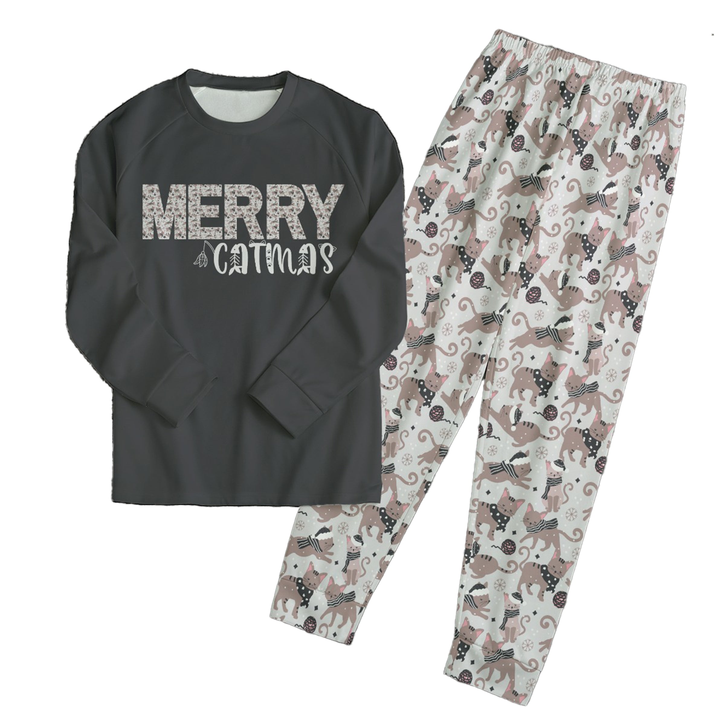 Christmas cat online pyjamas