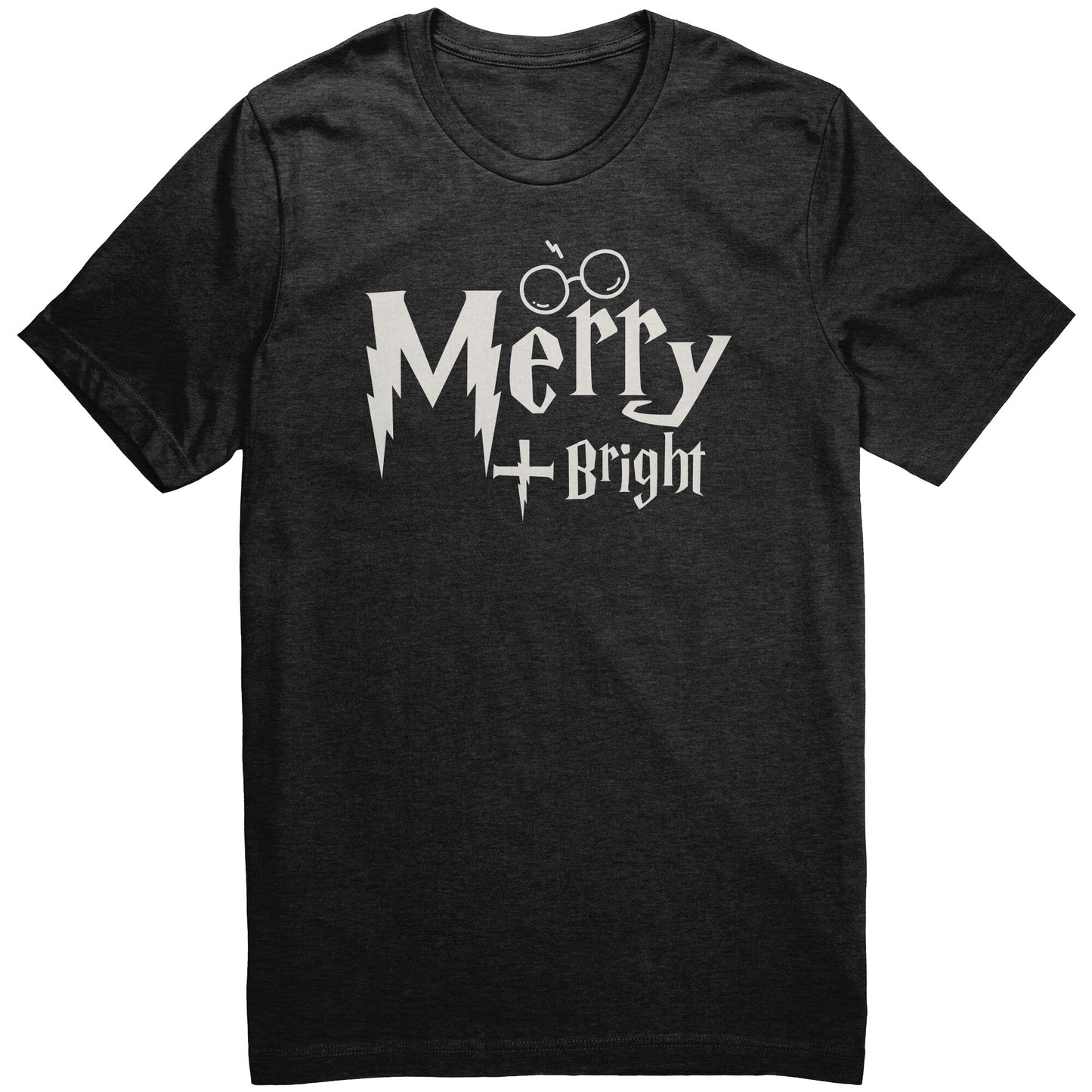 Merry and Bright Wizard World Christmas tshirt, Wizard World shirt, Christmas bella tshirt