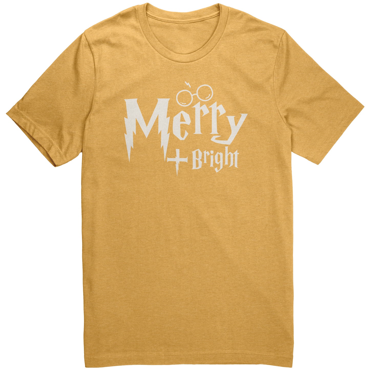Merry and Bright Wizard World Christmas tshirt, Wizard World shirt, Christmas bella tshirt