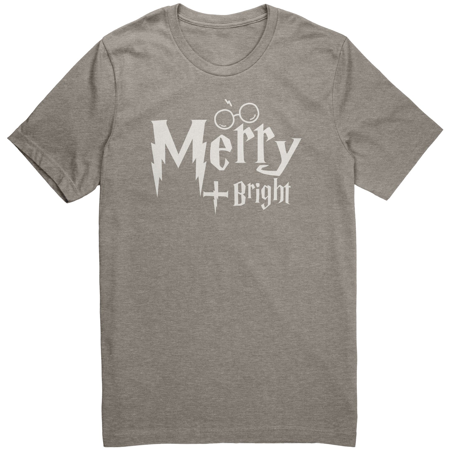 Merry and Bright Wizard World Christmas tshirt, Wizard World shirt, Christmas bella tshirt