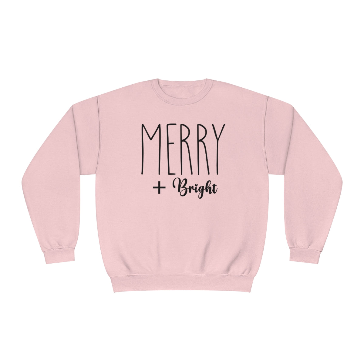 Merry And Bright Sweatshirt | Christmas Sweatshirt | Women's Christmas Sweatshirt | Gift for her | Gift For Christmas