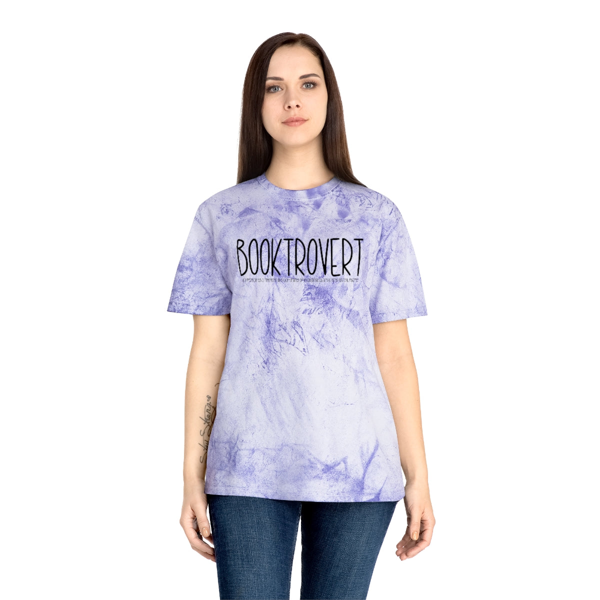 Booktrovert Book Lovers Comfort Colors Shirt, Tie Dye Shirt, Fictional Character, Book Lover Gift Women, Gift for Book Lovers, Reading