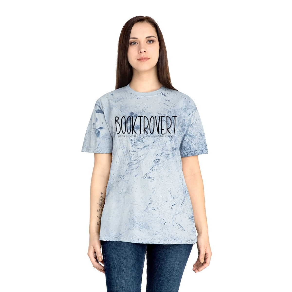 Booktrovert Book Lovers Comfort Colors Shirt, Tie Dye Shirt, Fictional Character, Book Lover Gift Women, Gift for Book Lovers, Reading