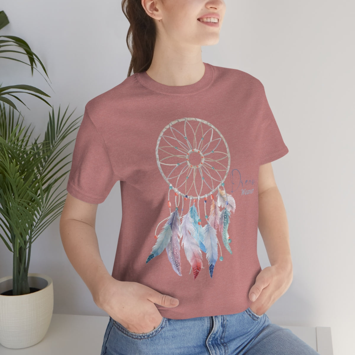 Dream Weaver Boho Shirt, Dream Catcher Shirt, Boho Feathers, Boho Dream Catcher