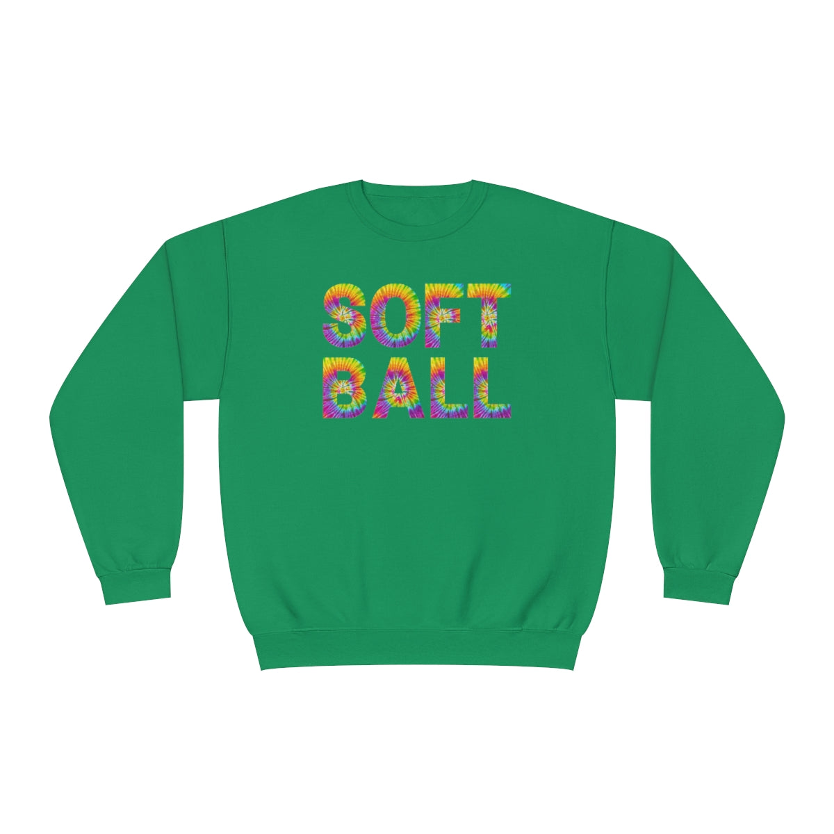 Softball Sweatshirt, Tie Dye Softball Shirt, Softball Mom Shirt, Softball Vibes, Women's Sweatshirt, Softball Game Sweatshirt