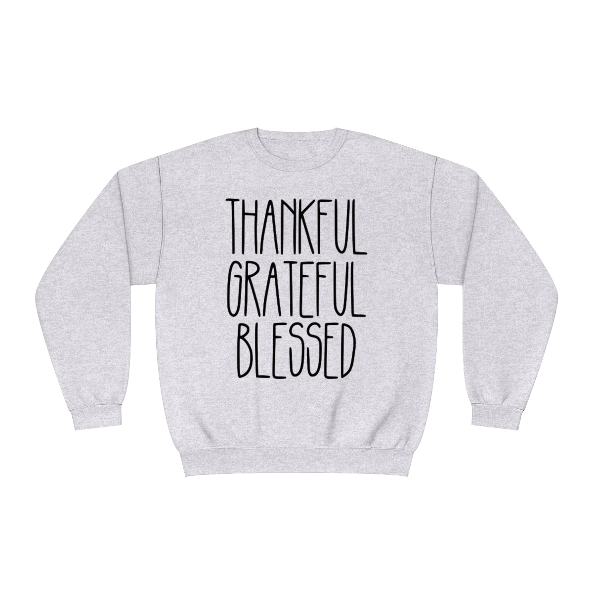 Thankful Grateful Blessed sweatshirt | Thanksgiving Sweatshirt | Fall Sweaters | Thankful Sweatshirt | Thanksgiving | Grateful sweatshirt