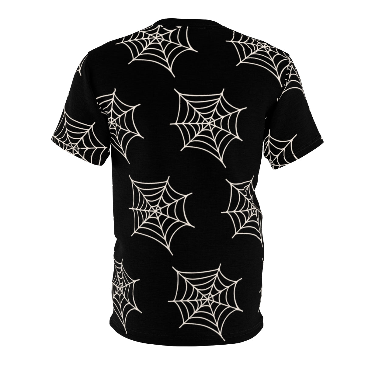 Halloween All Over Print Shirt | Spider Web Print Shirt | Spooky Halloween Shirt | Unisex AOP Shirt