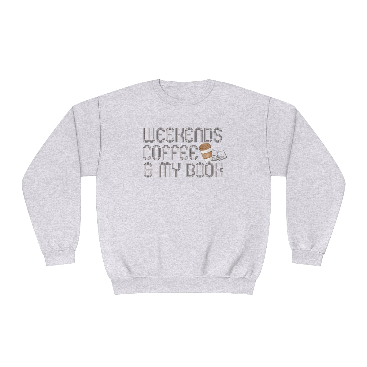 Weekends Coffee and My Book Sweatshirt, Book Lover Gift Women | SweatShirt for Women | Gift for Book Lovers | Sweaters for Women | Reading