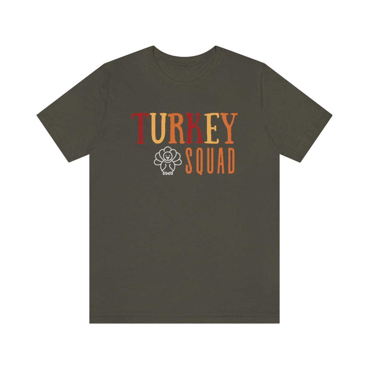 Turkey Squad Shirt, Thanksgiving T Shirt, Fall T Shirt, Thanksgiving Top, Unisex Shirt, Autumn T Shirt for Women