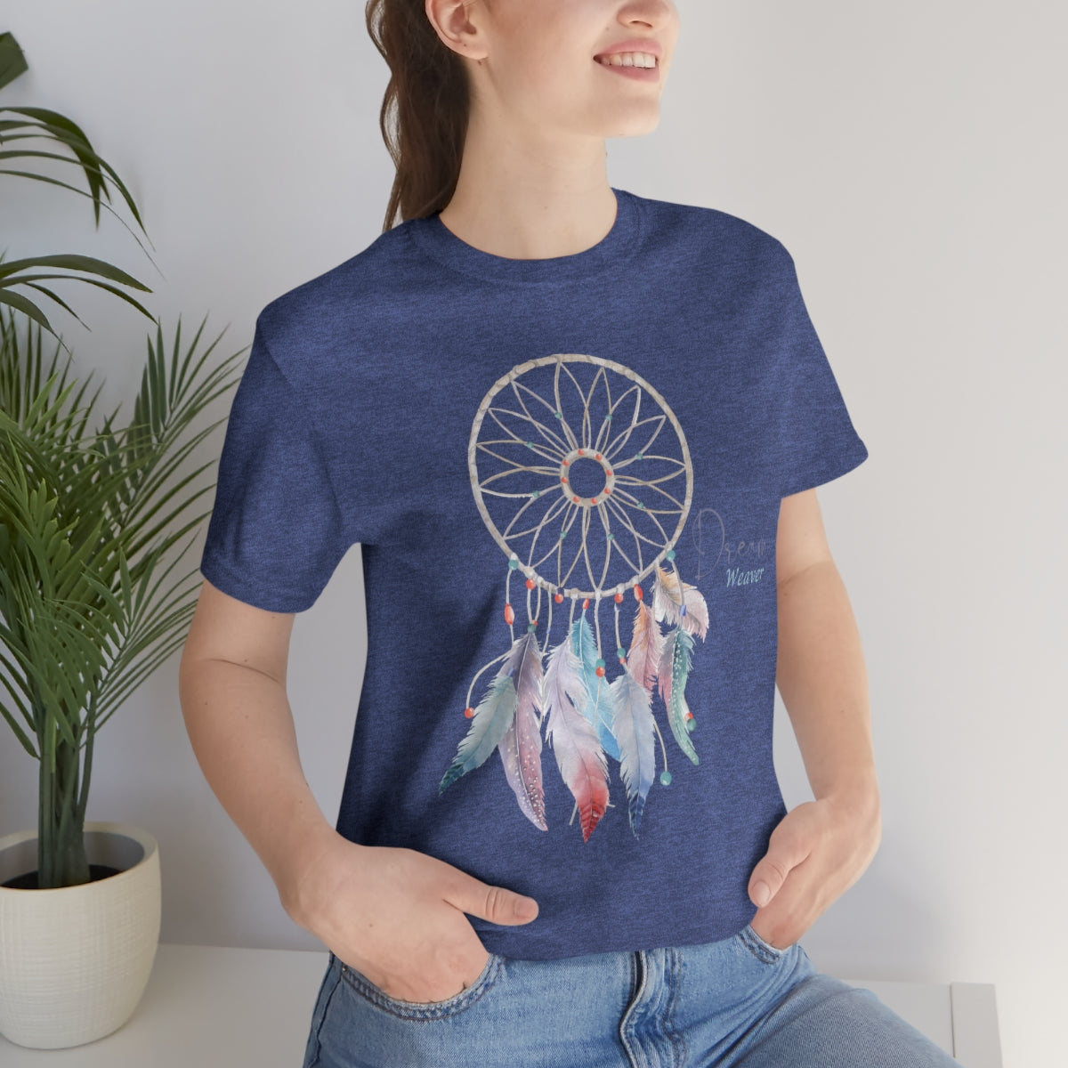 Dream Weaver Boho Shirt, Dream Catcher Shirt, Boho Feathers, Boho Dream Catcher