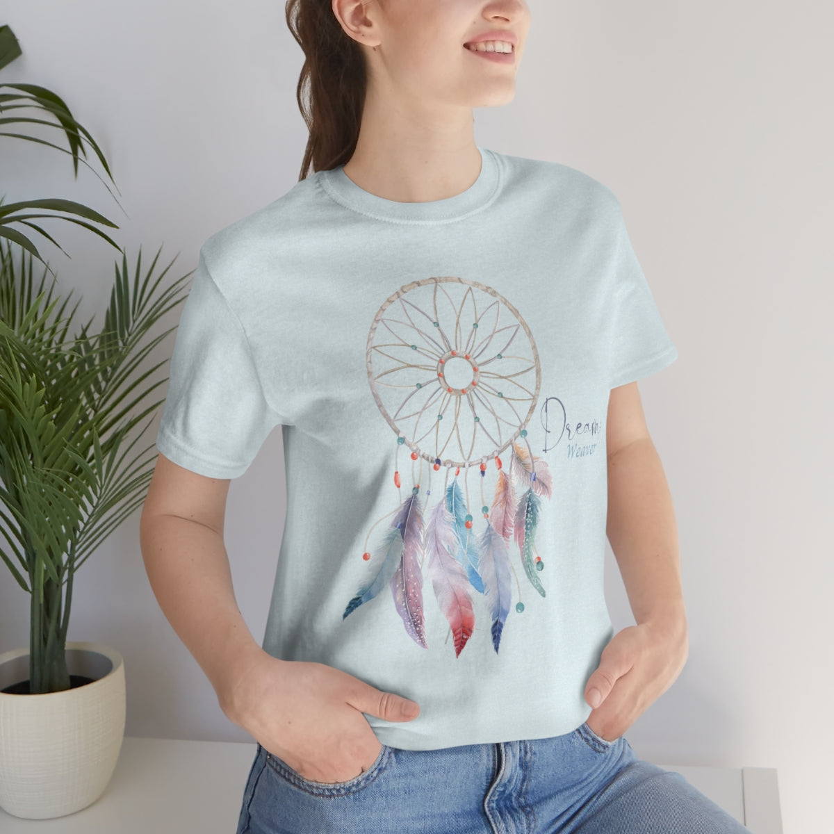 Dream Weaver Boho Shirt, Dream Catcher Shirt, Boho Feathers, Boho Dream Catcher