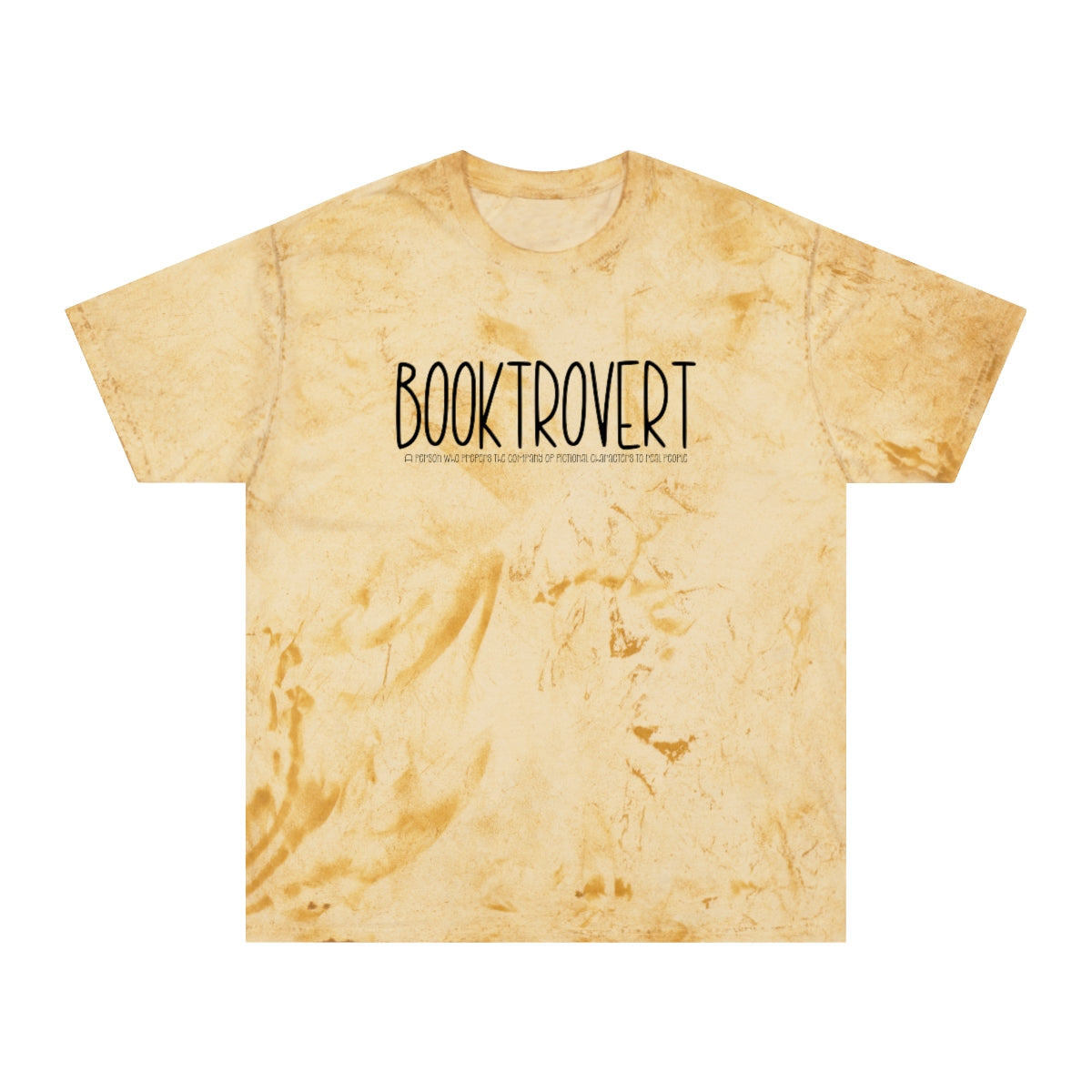 Booktrovert Book Lovers Comfort Colors Shirt, Tie Dye Shirt, Fictional Character,  Book Lover Gift Women, Gift for Book Lovers, Reading