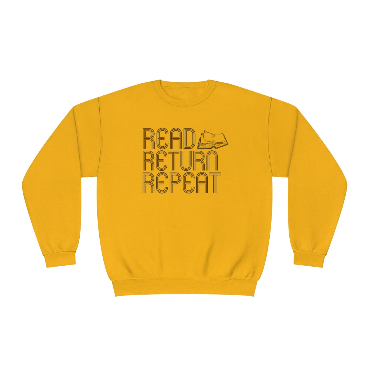 Read Return and Repeat Book Sweatshirt | Book Lover Gift Women | SweatShirt for Women | Gift for Book Lovers | Sweaters for Women | Reading