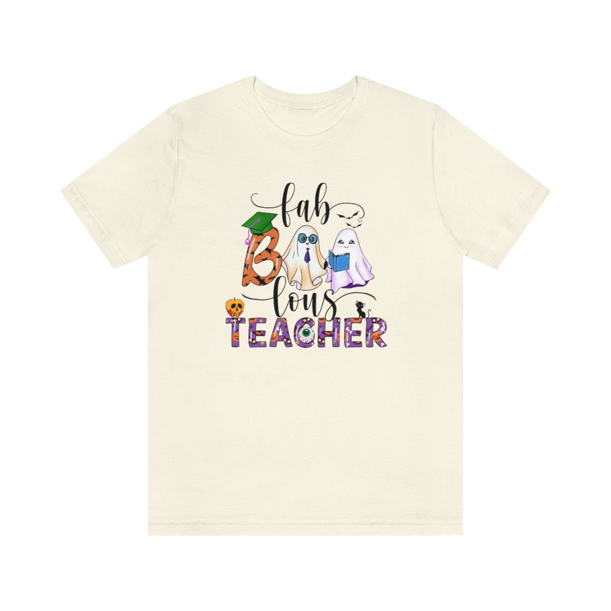 Faboolous Teacher Halloween - Bella + Canvas T Shirt - Sizes S - 3XL