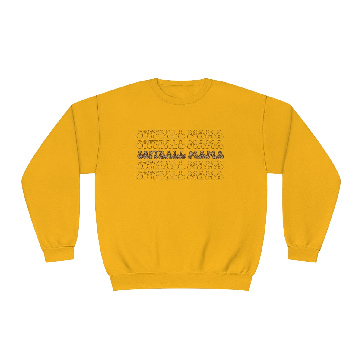 Softball Mom Sweatshirt | Softball tees | Women's softball Shirt | Cute softball shirts | Softball Stacked Text | Team gifts