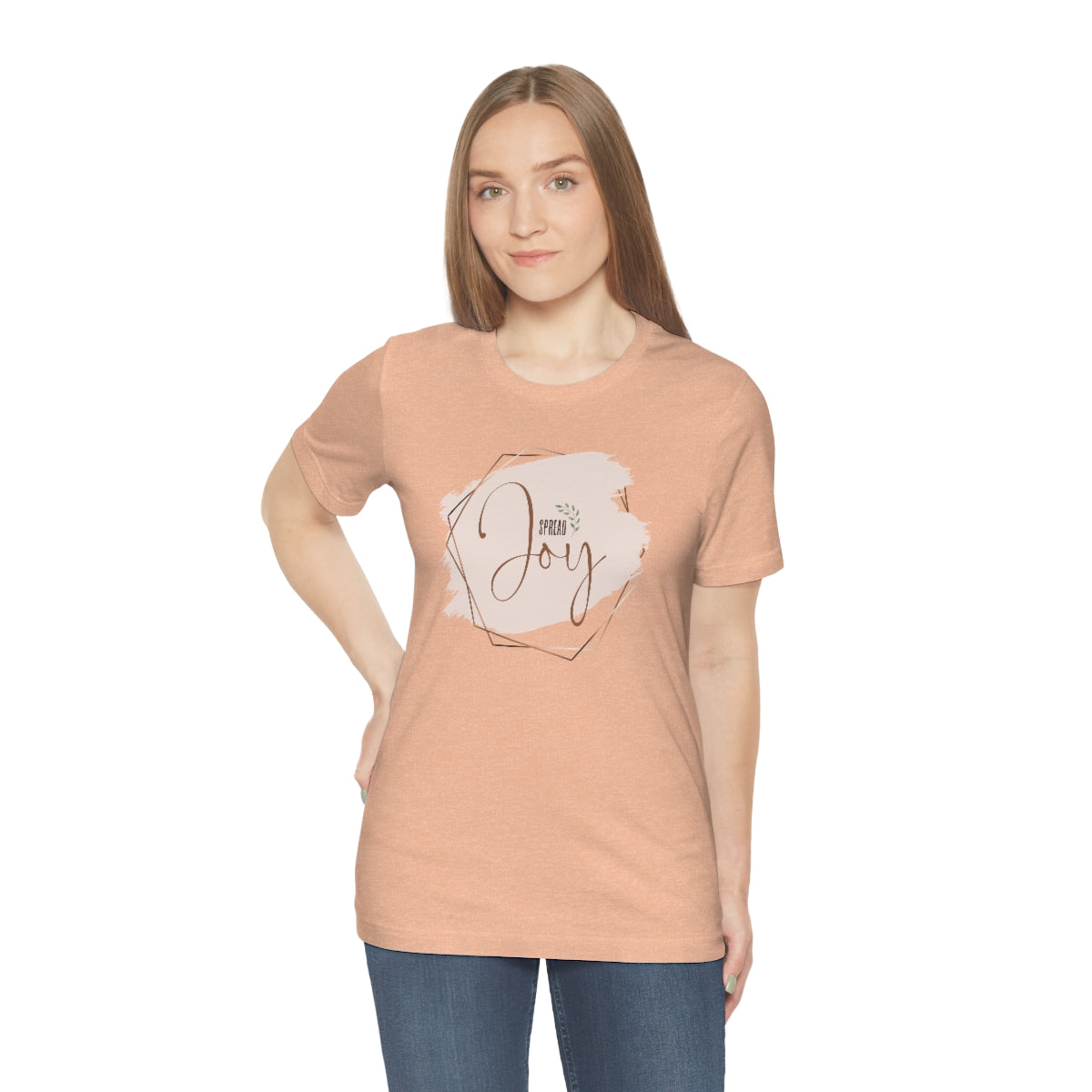 Boho Spread Joy Shirt, Boho Joy Shirt, Gold Frame Boho Shirt