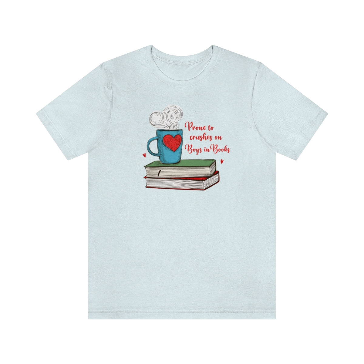 Prone to Crushes on Boys in Books Shirt, Book Boyfriend, Book Lovers Shirt, Reading shirt, Library shirt