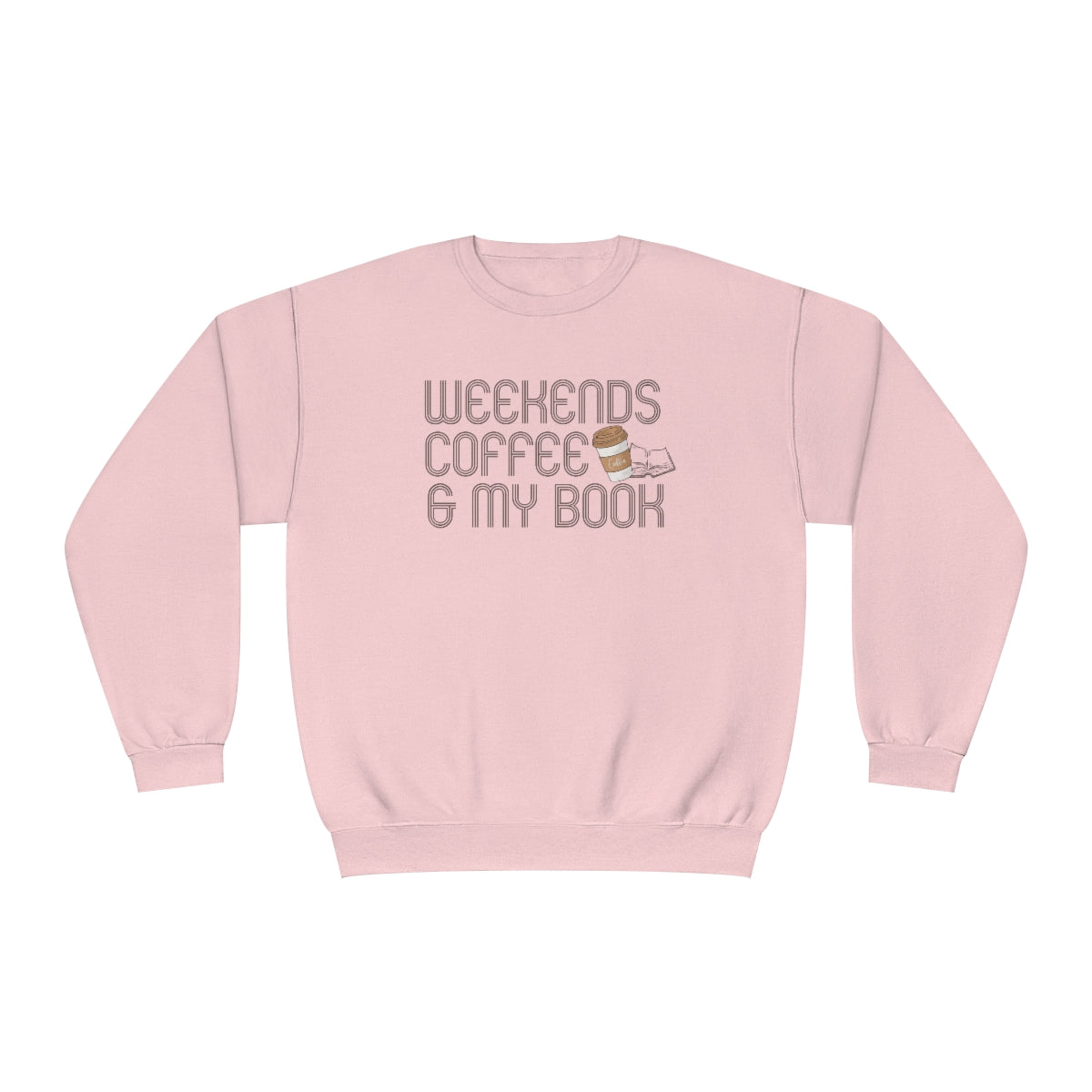 Weekends Coffee and My Book Sweatshirt, Book Lover Gift Women | SweatShirt for Women | Gift for Book Lovers | Sweaters for Women | Reading