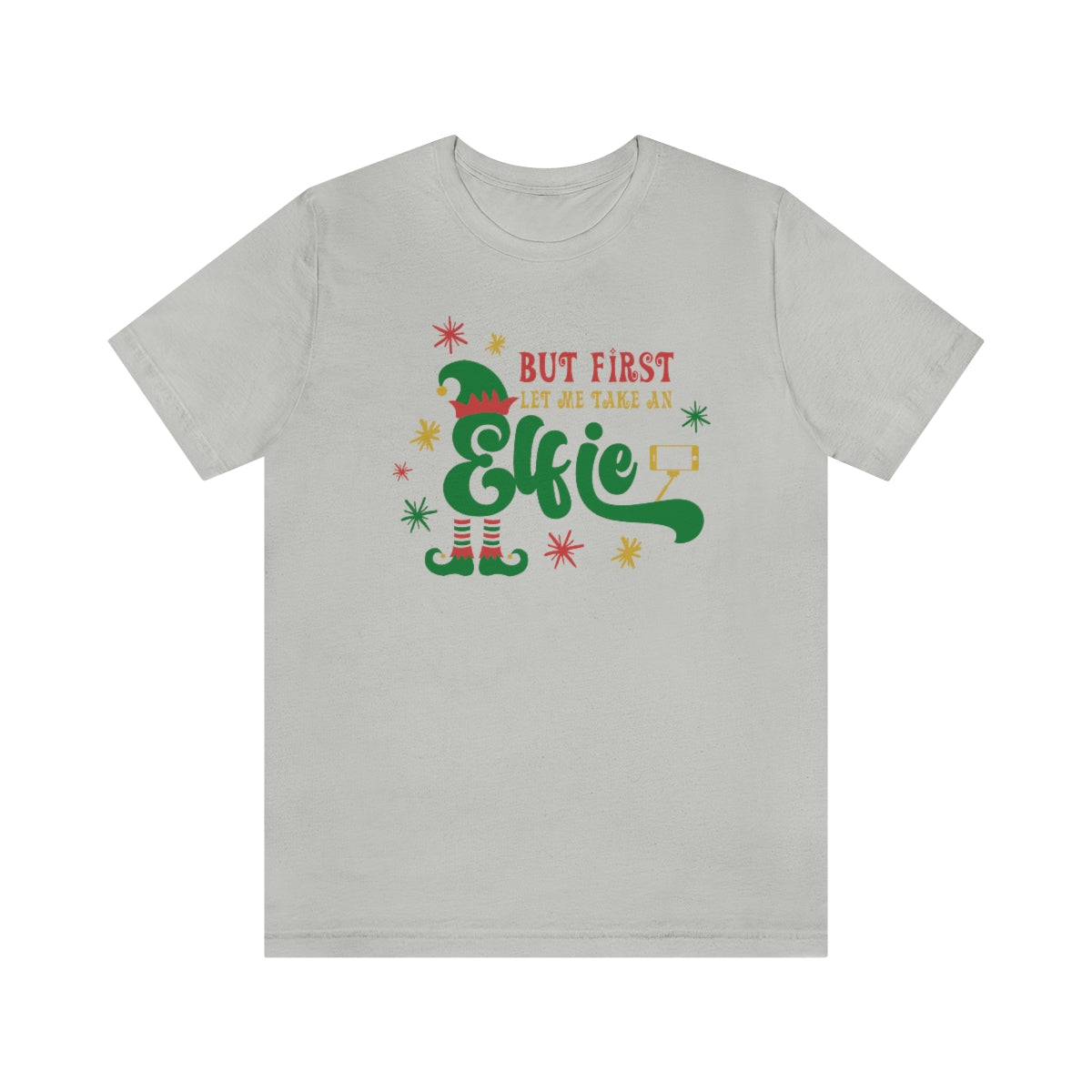 Elfie Shirt, Christmas Shirts for Women, Christmas Tee, Christmas TShirt, Shirts For Christmas, Cute Christmas t-shirt, Holiday Tee