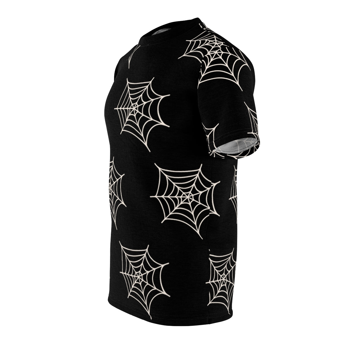 Halloween All Over Print Shirt | Spider Web Print Shirt | Spooky Halloween Shirt | Unisex AOP Shirt