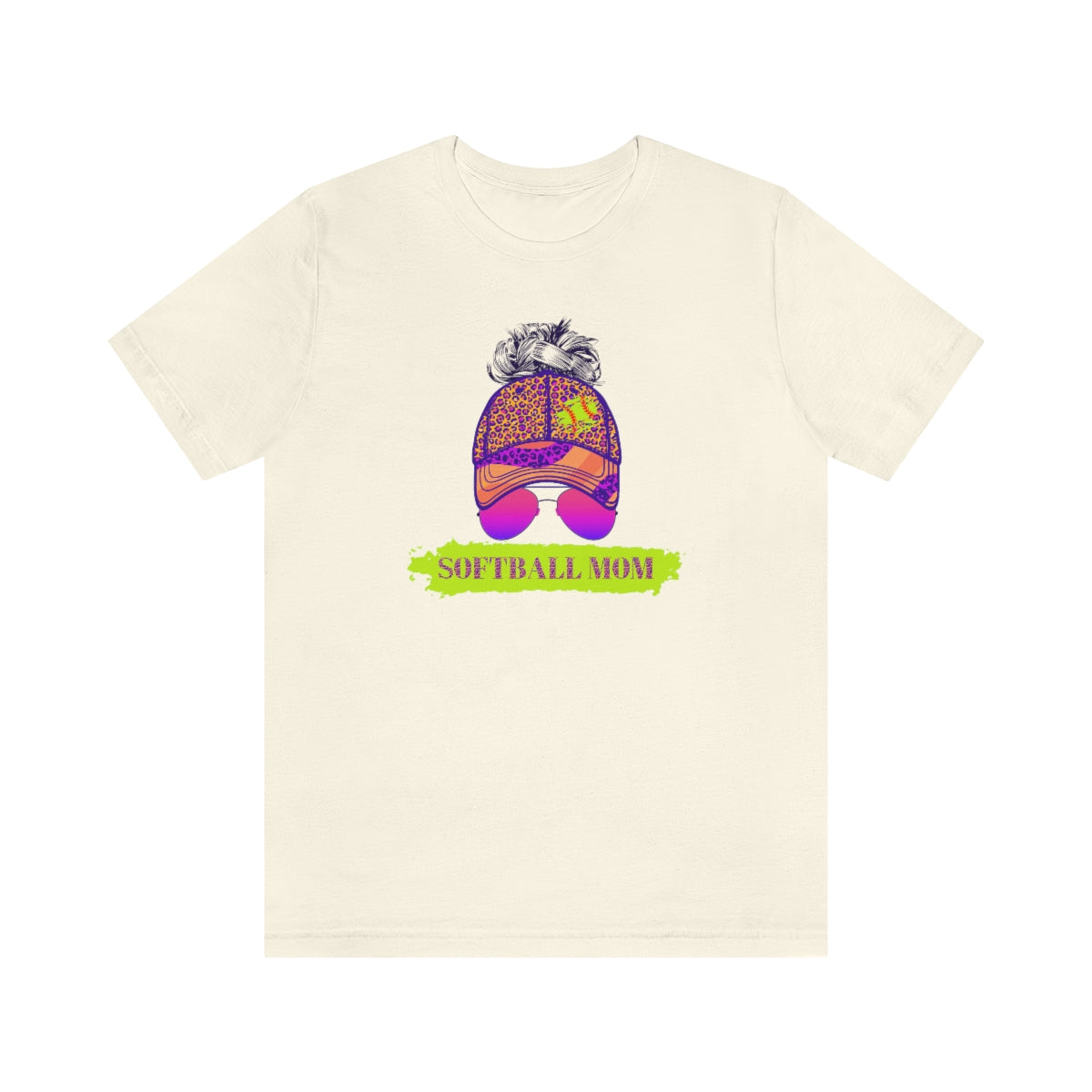 Color Pop Softball Mom Shirt | Softball tees | Women's softball Shirt | Cute softball shirts | Baseball Hat and Sunglasses | Team gifts