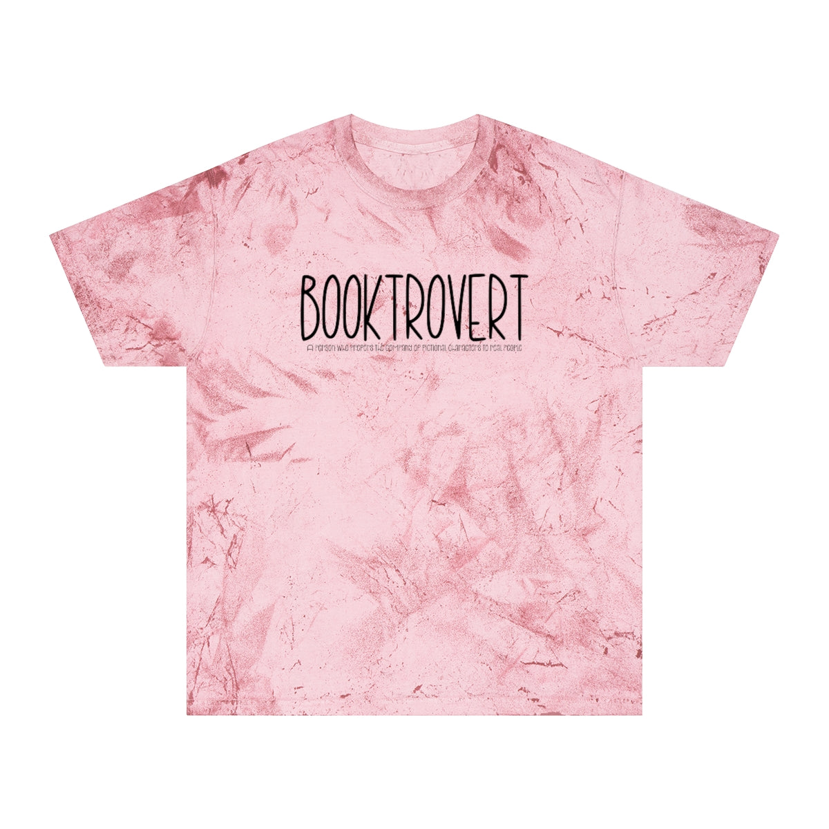 Booktrovert Book Lovers Comfort Colors Shirt, Tie Dye Shirt, Fictional Character,  Book Lover Gift Women, Gift for Book Lovers, Reading