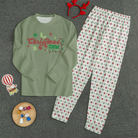 Gingerbread Matching Family Christmas Pajamas, Christmas Tree Cake Pajamas, Family Matching Pajamas, Gingerbread Pajamas