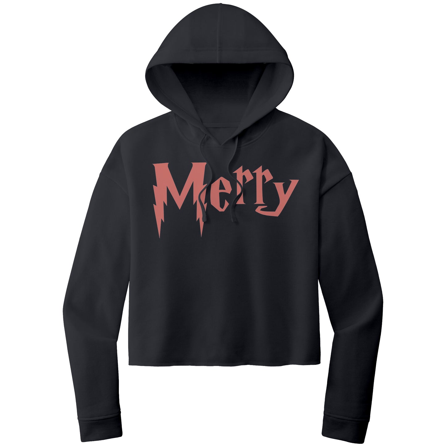 Merry Christmas Cropped Hoodie, Wizard World Merry Cropped Hoodie, Wizard Christmas Shirt