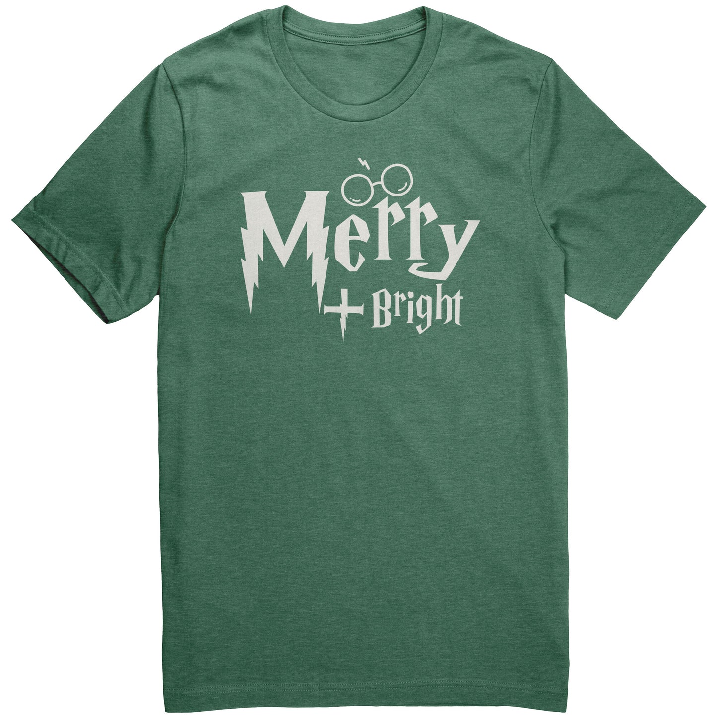 Merry and Bright Wizard World Christmas tshirt, Wizard World shirt, Christmas bella tshirt