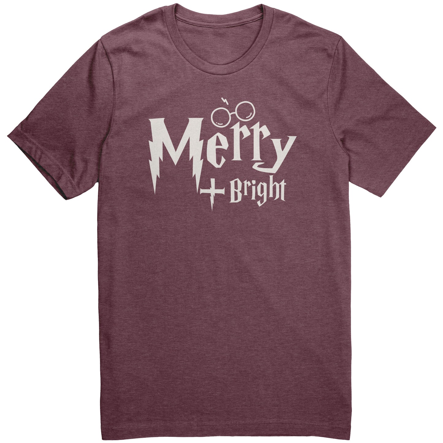 Merry and Bright Wizard World Christmas tshirt, Wizard World shirt, Christmas bella tshirt