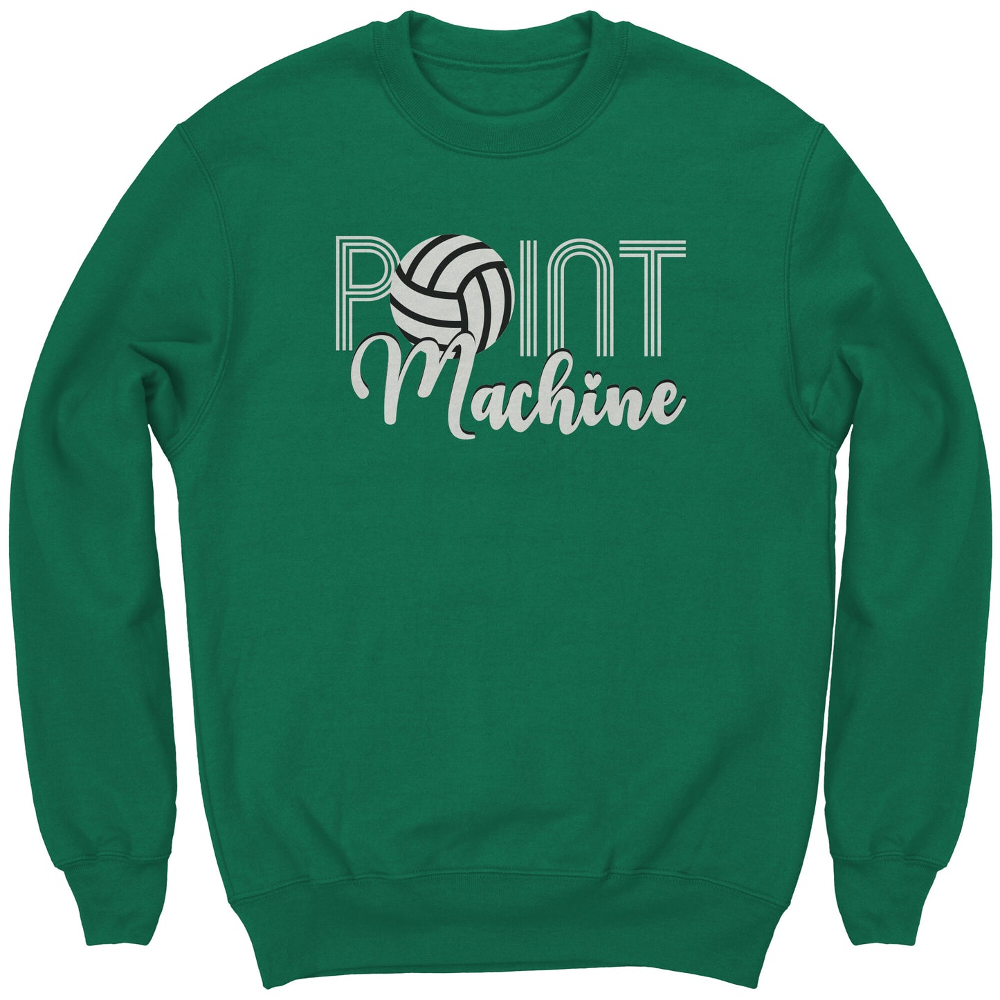Youth Volleyball Sweatshirt, Girls Volleyball Sweatshirt, Point Machine Volleyball Sweatshirt