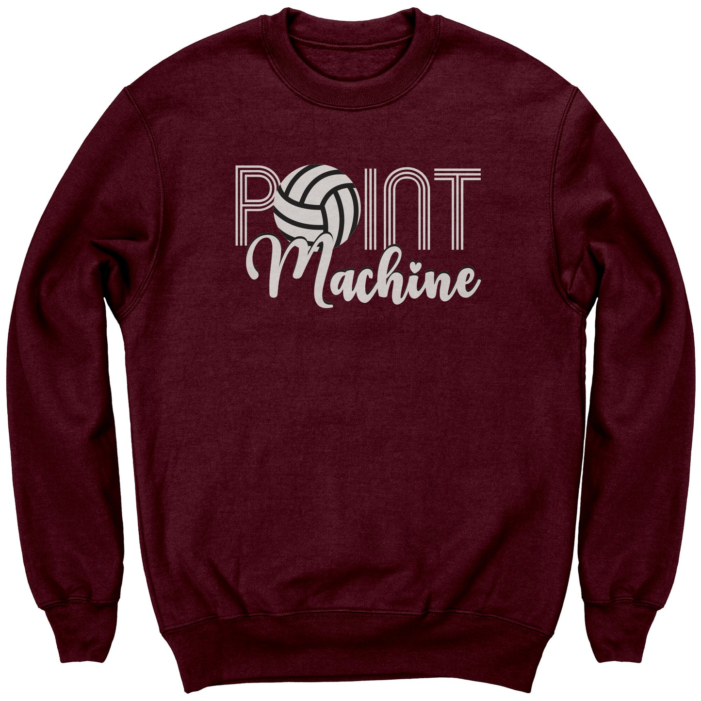 Youth Volleyball Sweatshirt, Girls Volleyball Sweatshirt, Point Machine Volleyball Sweatshirt