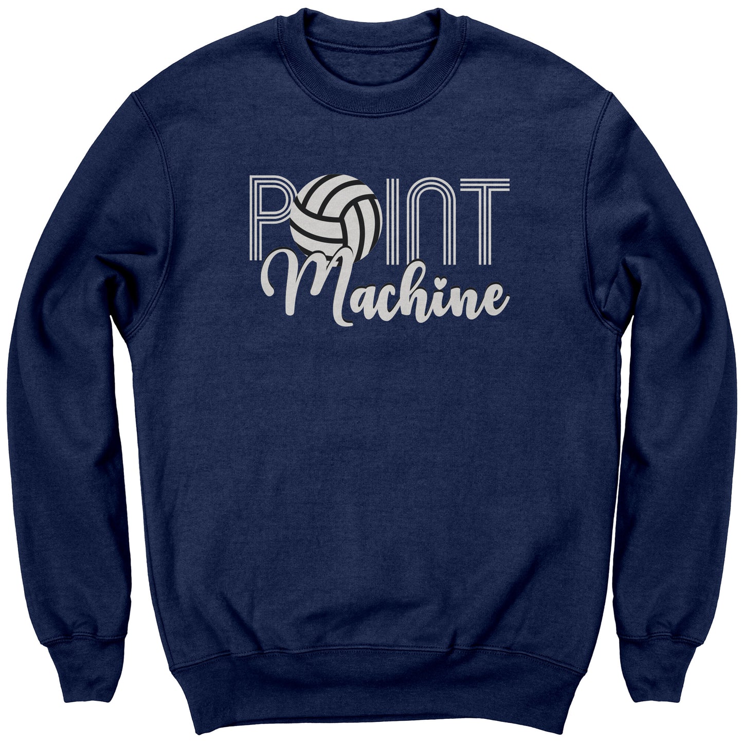 Youth Volleyball Sweatshirt, Girls Volleyball Sweatshirt, Point Machine Volleyball Sweatshirt