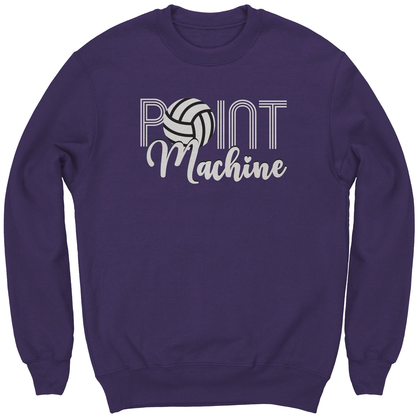 Youth Volleyball Sweatshirt, Girls Volleyball Sweatshirt, Point Machine Volleyball Sweatshirt
