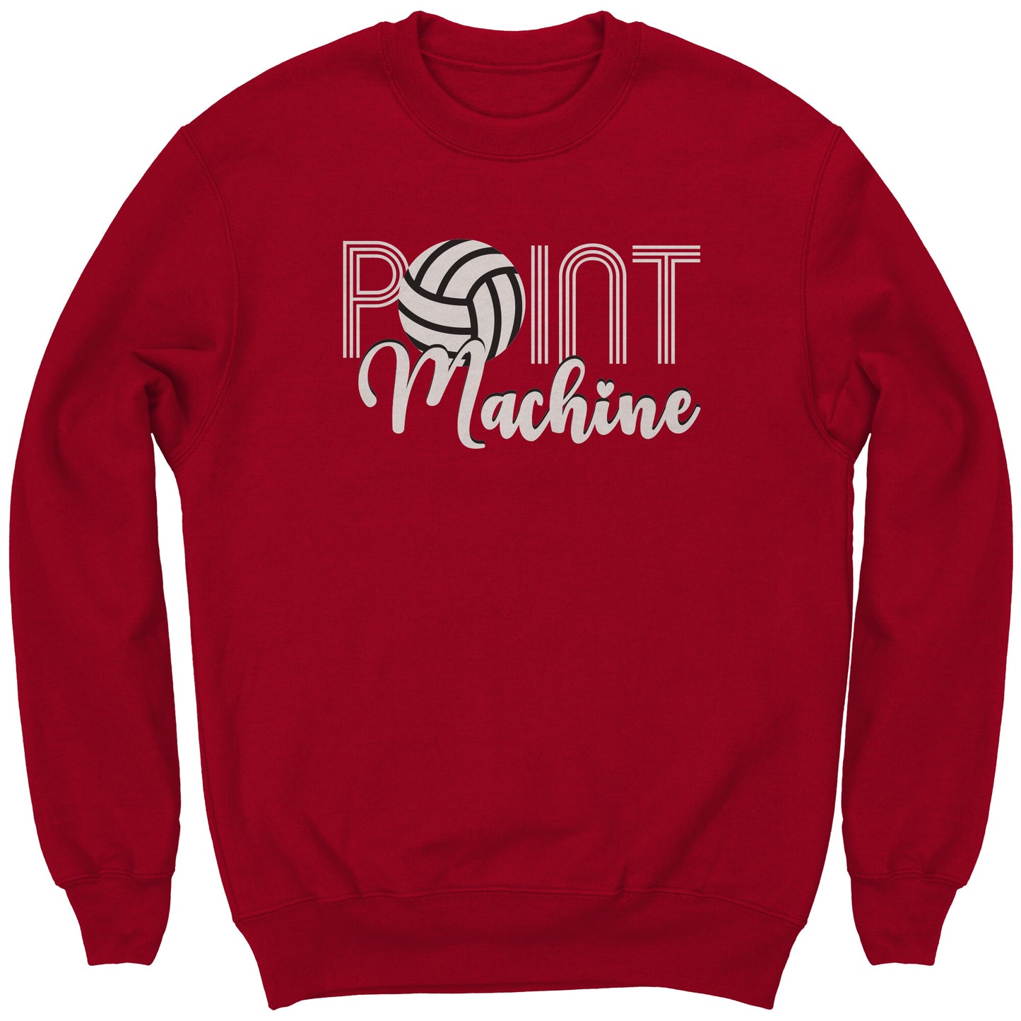 Youth Volleyball Sweatshirt, Girls Volleyball Sweatshirt, Point Machine Volleyball Sweatshirt