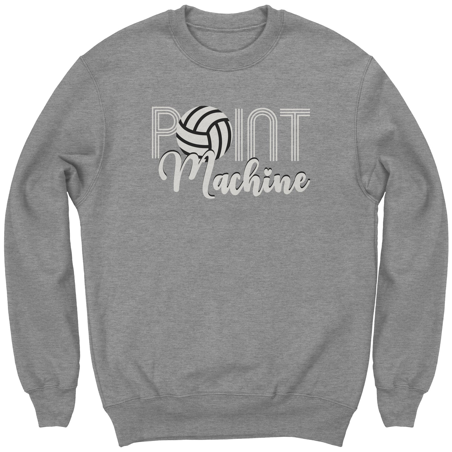 Youth Volleyball Sweatshirt, Girls Volleyball Sweatshirt, Point Machine Volleyball Sweatshirt