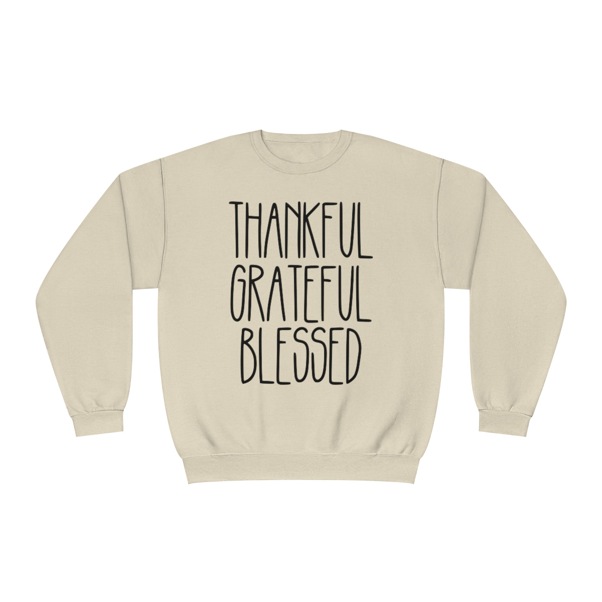 Thankful Grateful Blessed sweatshirt | Thanksgiving Sweatshirt | Fall Sweaters | Thankful Sweatshirt | Thanksgiving | Grateful sweatshirt