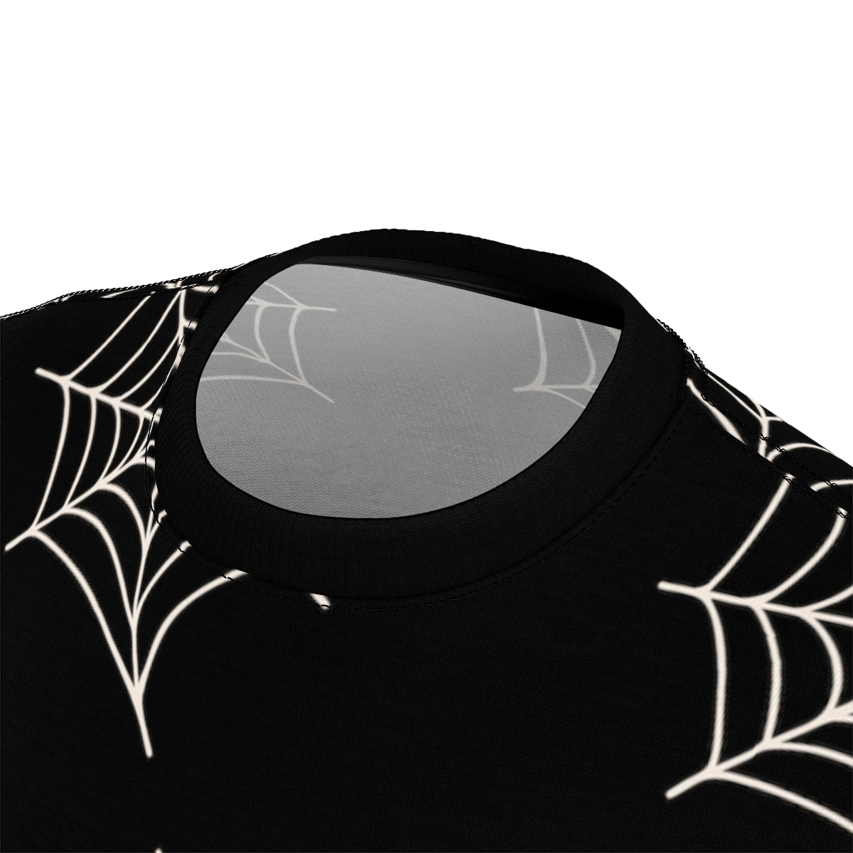 Halloween All Over Print Shirt | Spider Web Print Shirt | Spooky Halloween Shirt | Unisex AOP Shirt