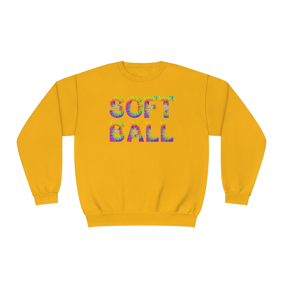 Softball Sweatshirt, Tie Dye Softball Shirt, Softball Mom Shirt, Softball Vibes, Women's Sweatshirt, Softball Game Sweatshirt