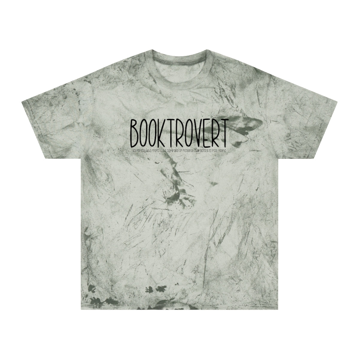 Booktrovert Book Lovers Comfort Colors Shirt, Tie Dye Shirt, Fictional Character,  Book Lover Gift Women, Gift for Book Lovers, Reading