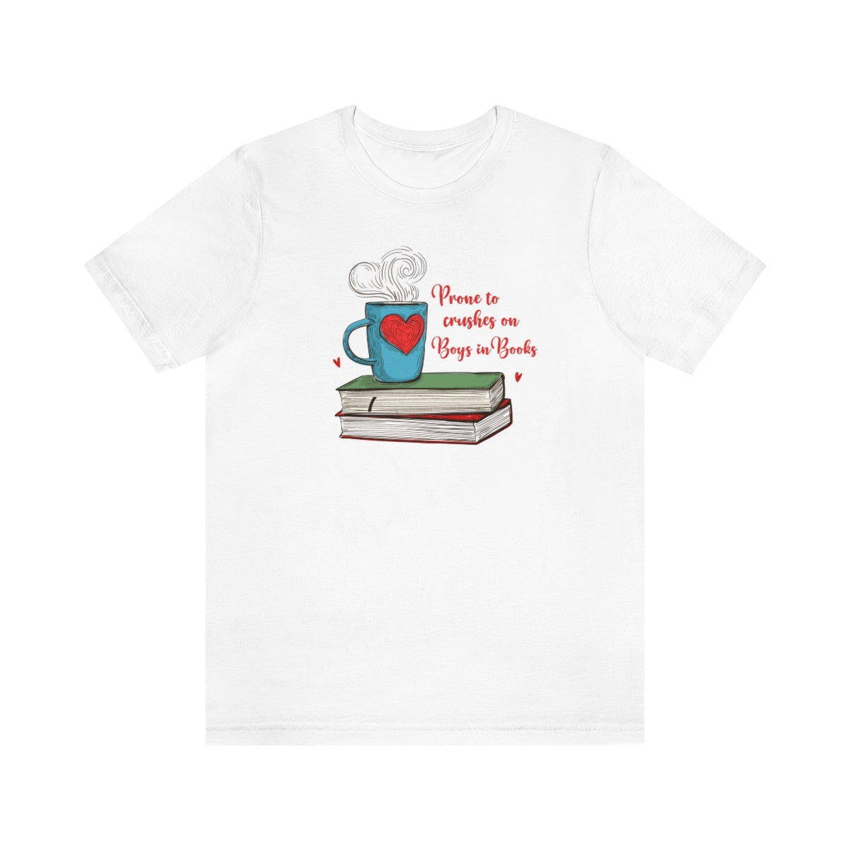 Prone to Crushes on Boys in Books Shirt, Book Boyfriend, Book Lovers Shirt, Reading shirt, Library shirt