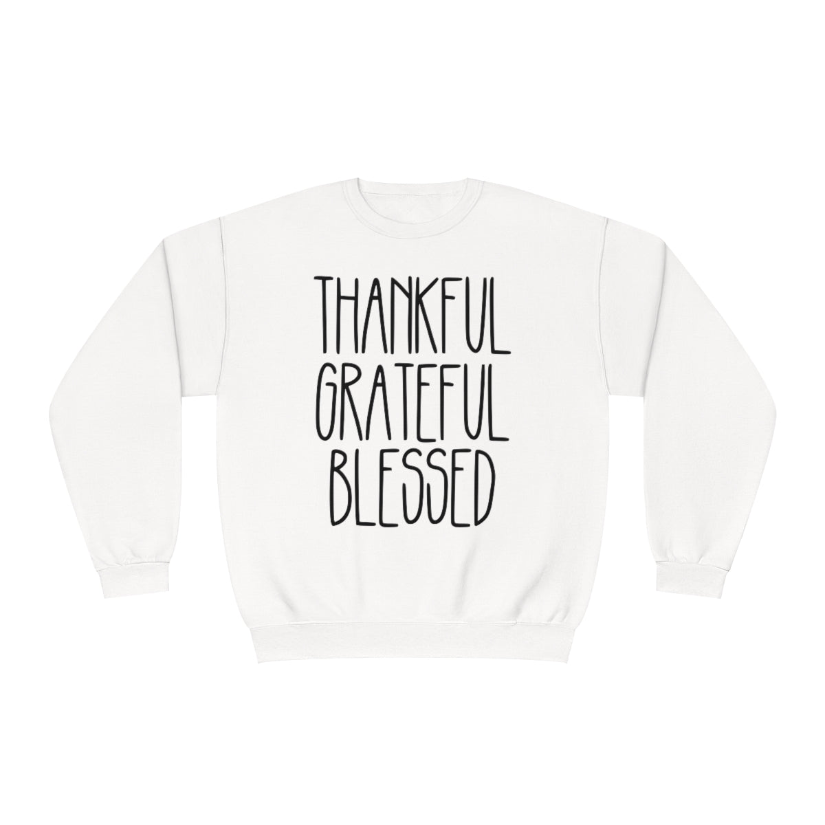 Thankful Grateful Blessed sweatshirt | Thanksgiving Sweatshirt | Fall Sweaters | Thankful Sweatshirt | Thanksgiving | Grateful sweatshirt